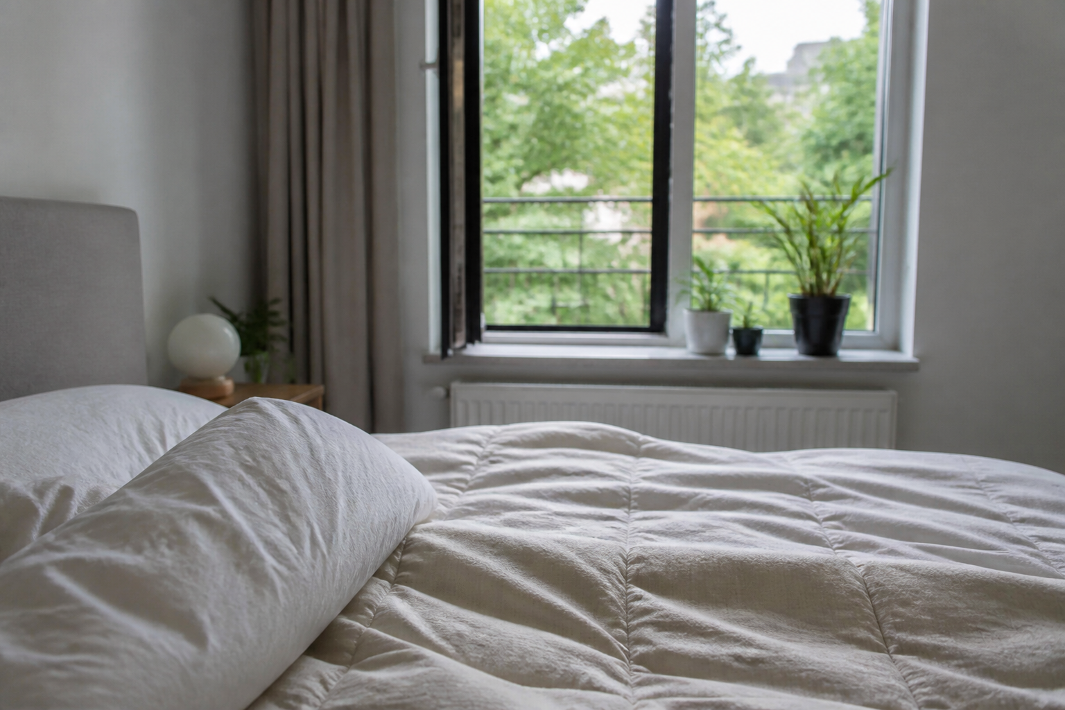 Slaapomgeving temperatuurregulatie